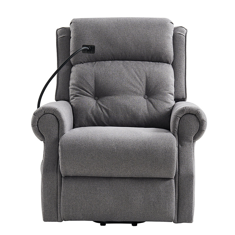 Hector Lift Assist Power Recliner With Massage Heat And Manual Headrest