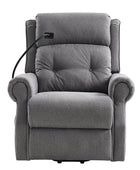 Hector Lift Assist Power Recliner With Massage Heat And Manual Headrest