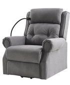 Hector Lift Assist Power Recliner With Massage Heat And Manual Headrest