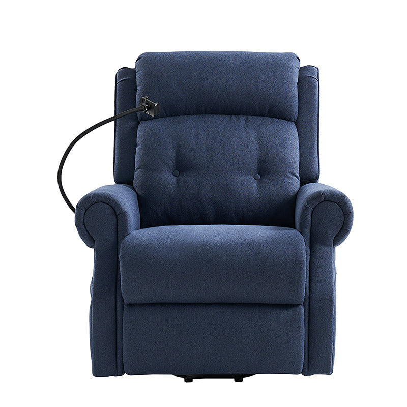Hector Lift Assist Power Recliner With Massage Heat And Manual Headrest