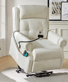 Hector Lift Assist Power Recliner With Massage Heat And Manual Headrest