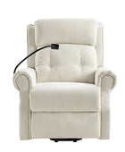 Hector Lift Assist Power Recliner With Massage Heat And Manual Headrest