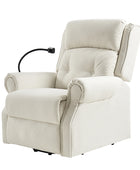 Hector Lift Assist Power Recliner With Massage Heat And Manual Headrest