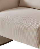 Richard Modern Solid Wood Rocking Chair with Lumbar Pillow