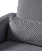 Richard Modern Solid Wood Rocking Chair with Lumbar Pillow