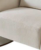 Richard Modern Solid Wood Rocking Chair with Lumbar Pillow