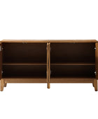 Kamu 60″ Wood Sideboard – Mid-Century Modern Storage Cabinet