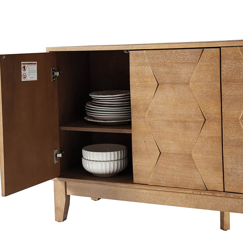 Kamu 60''  Sideboard : Stylish Shoe Storage Cabinet Entryway Solution