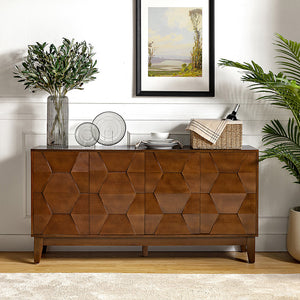 Kamu 60''  Sideboard : Stylish Shoe Storage Cabinet Entryway Solution