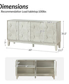 Kamu 60'' Sideboard: Stylish Storage Solution