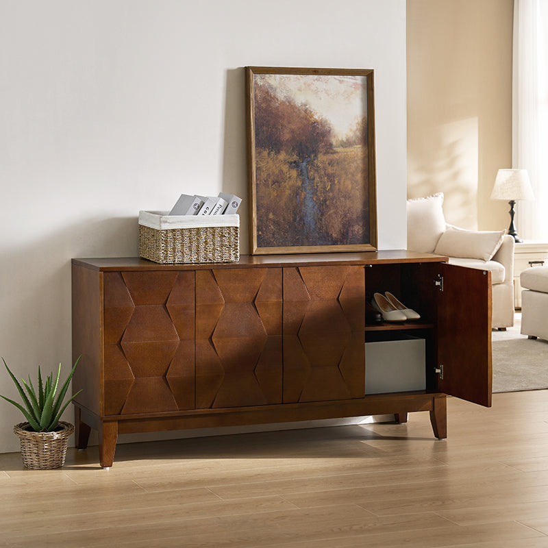 Kamu 60''  Sideboard : Stylish Shoe Storage Cabinet Entryway Solution