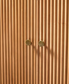 Mack Modern Fluted Solid Wood Sideboard with Elegant Storage Solution