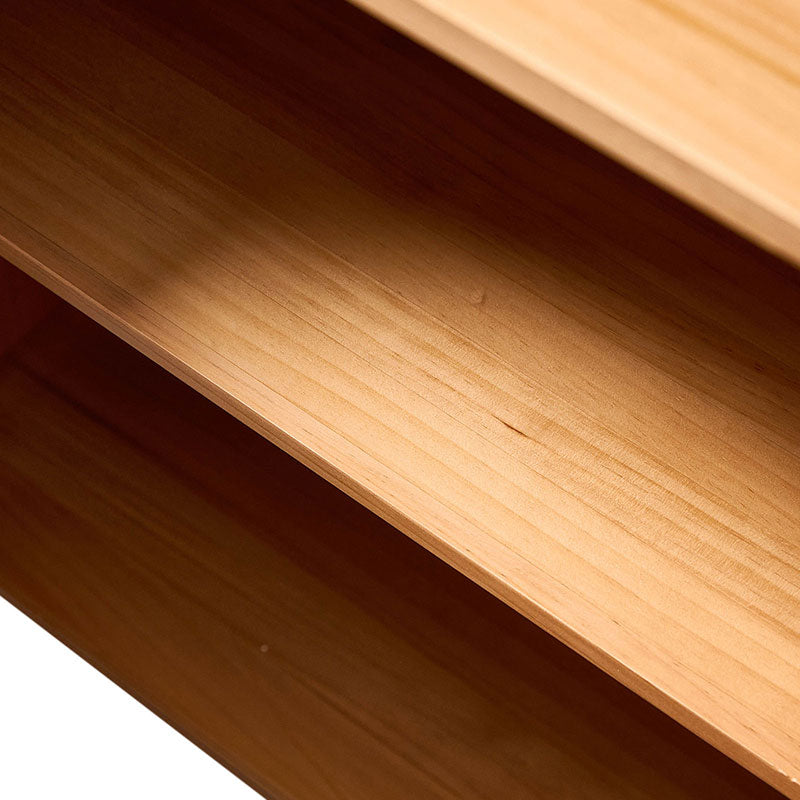 Mack Modern Fluted Solid Wood Sideboard with Elegant Storage Solution