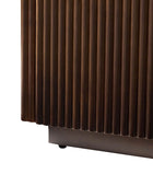Mack Modern Fluted Solid Wood Sideboard with Elegant Storage Solution