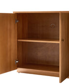 Mack Modern Fluted Solid Wood Sideboard with Elegant Storage Solution