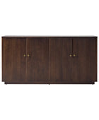Mack Modern Fluted Solid Wood Sideboard with Elegant Storage Solution
