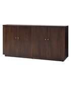 Mack Modern Fluted Solid Wood Sideboard with Elegant Storage Solution