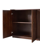 Mack Modern Fluted Solid Wood Sideboard with Elegant Storage Solution