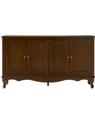4-Door Vintage Sideboard with Storage & Media