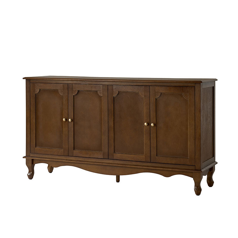 4-Door Vintage Sideboard with Storage & Media