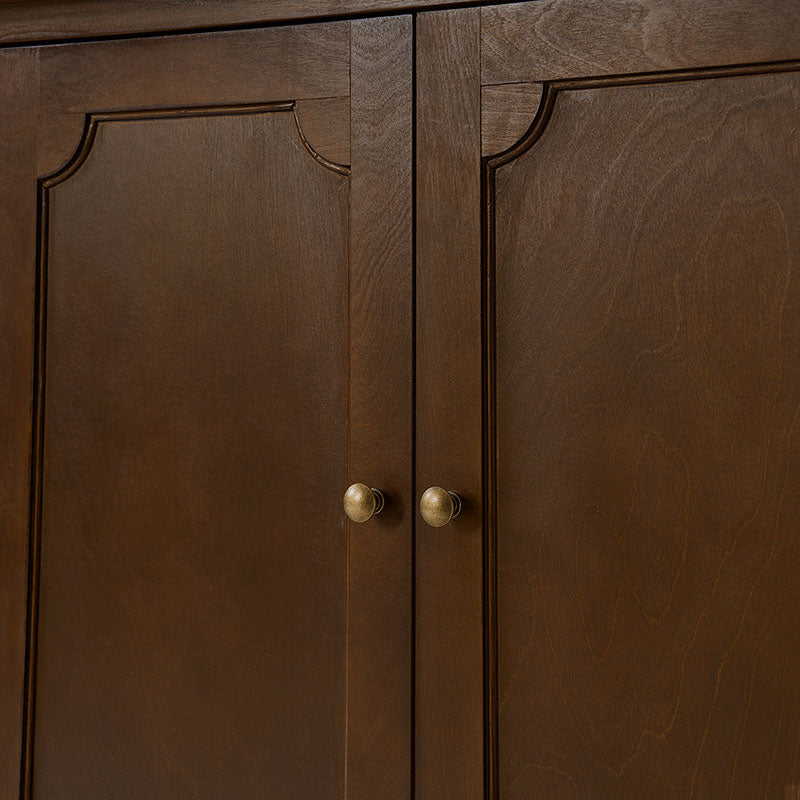 4-Door Vintage Sideboard with Storage & Media