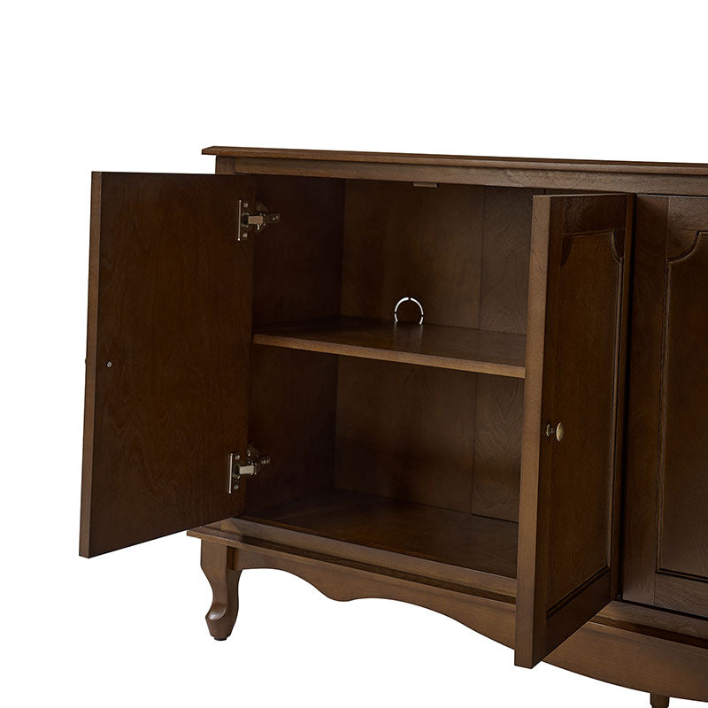 4-Door Vintage Sideboard with Storage & Media