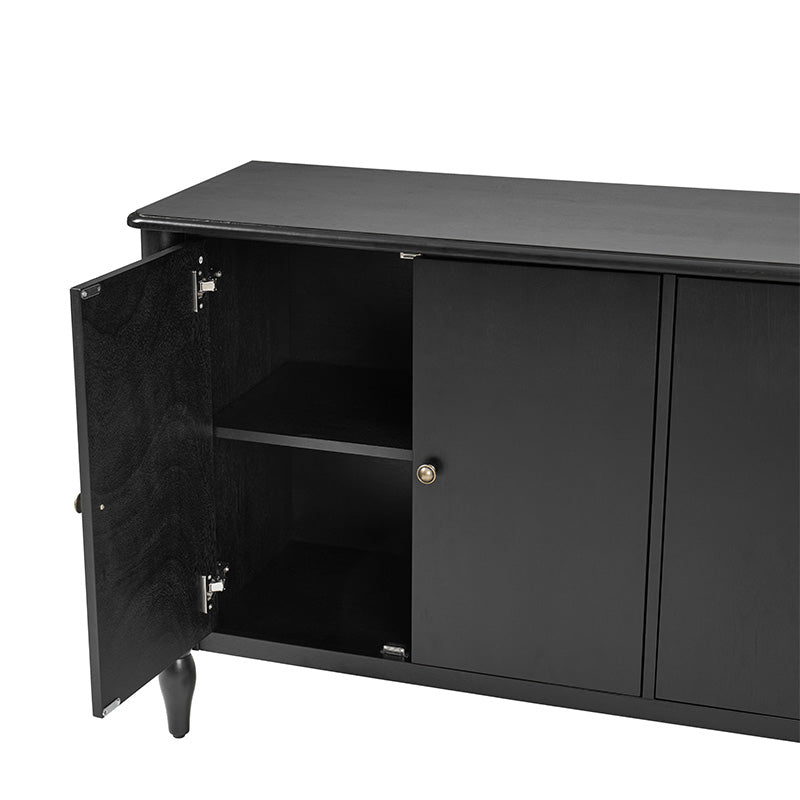 Daan 63" Wide 4-Door Sideboard Cabinet with Adjustable Shelves