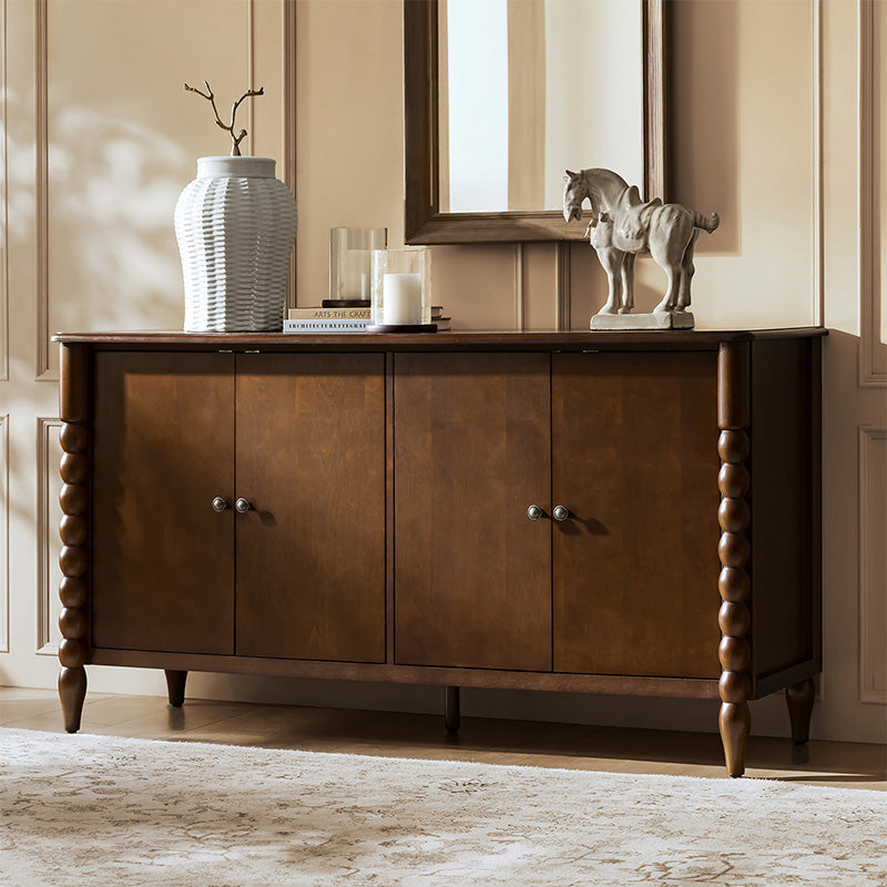 Daan 63" Wide 4-Door Sideboard Cabinet with Adjustable Shelves