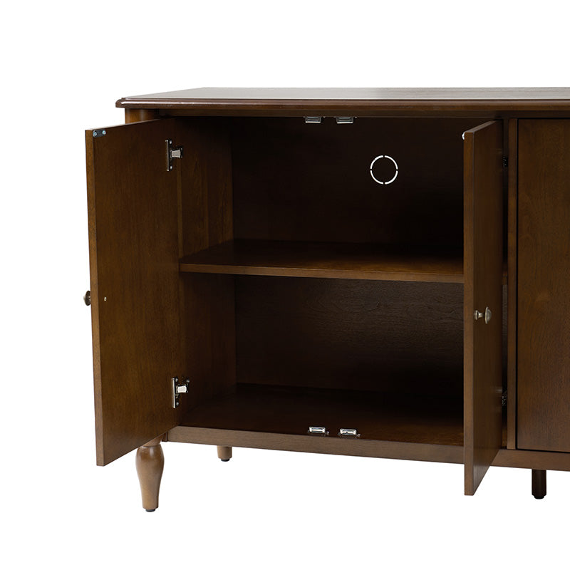 Daan 63" Wide 4-Door Sideboard Cabinet with Adjustable Shelves
