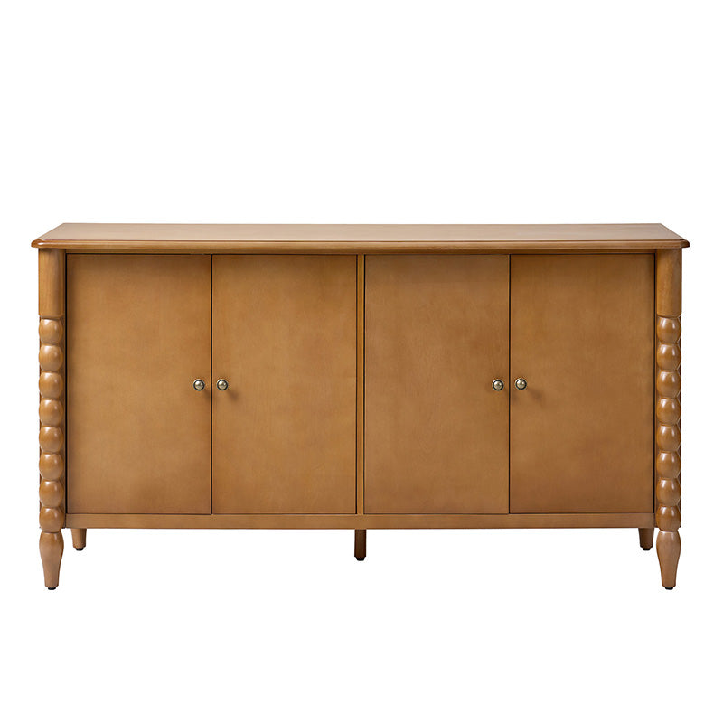 Daan 63" Wide 4-Door Sideboard Cabinet with Adjustable Shelves