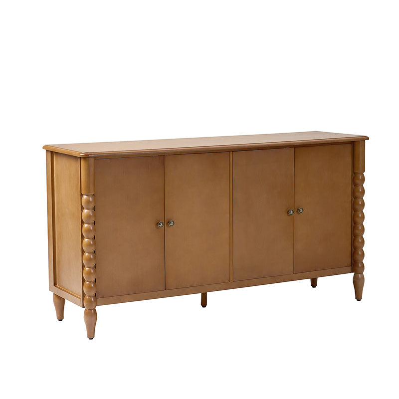 Daan 63" Wide 4-Door Sideboard Cabinet with Adjustable Shelves