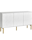 Jakob 3-Door Modern Sideboard with Adjustable Shelves