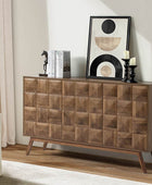 Werner Mid-century Modern Sideboard with Cable Management