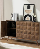 Werner Mid-century Modern Sideboard with Cable Management