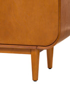 Alee 58 Inches Wide Mid-Century Modern 4-Door Sideboard With Adjustable Shelves