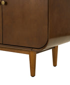 Alee 58 Inches Wide Mid-Century Modern 4-Door Sideboard With Adjustable Shelves