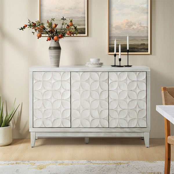 Emilia 54'' Wide Practical Sideboard with Adjustable Shelves