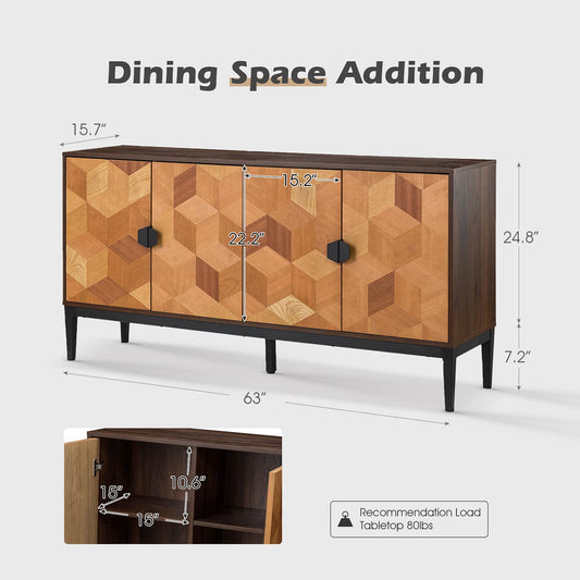 Sevyn 4-Door Sideboard - 63"