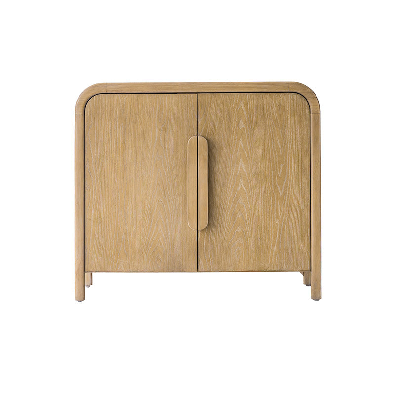 Vittorio Modern Accent Cabinet – Solid Wood Storage Console