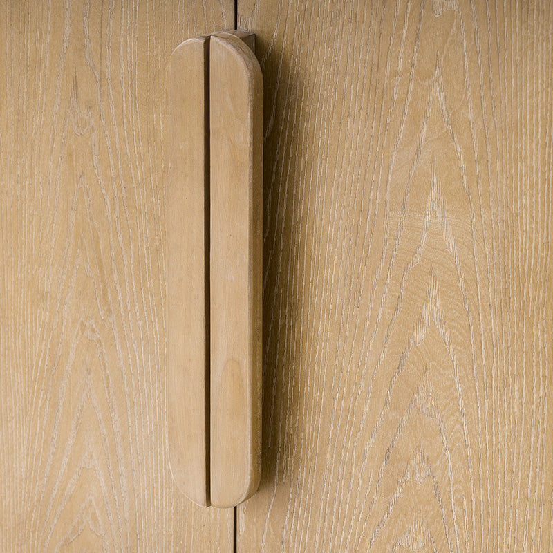 Vittorio Modern Accent Cabinet – Solid Wood Storage Console