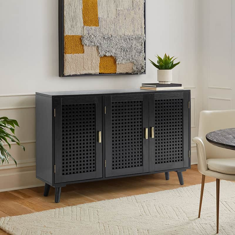 Dan 3-Door Accent Entryway Cabinet