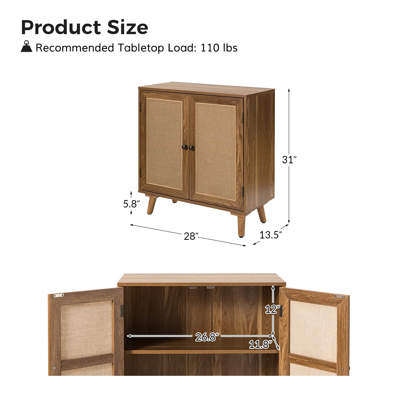 Wyoming  2-Door Accent Cabinet