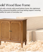 Jane Wood Veneer Sideboard with Adjustable Shelves, Available in 2-Door or 4-Door Options