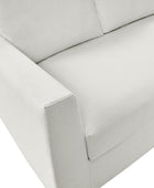 Tob Slipcovered Loveseat Sofa with Reversible Seat