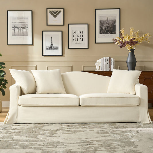 Alois 83" Slipcovered Sofa