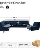 Macarena Modern Modular Sectional Sofa – Customizable Layout