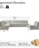 Macarena Modern Modular Sectional Sofa – Customizable Layout