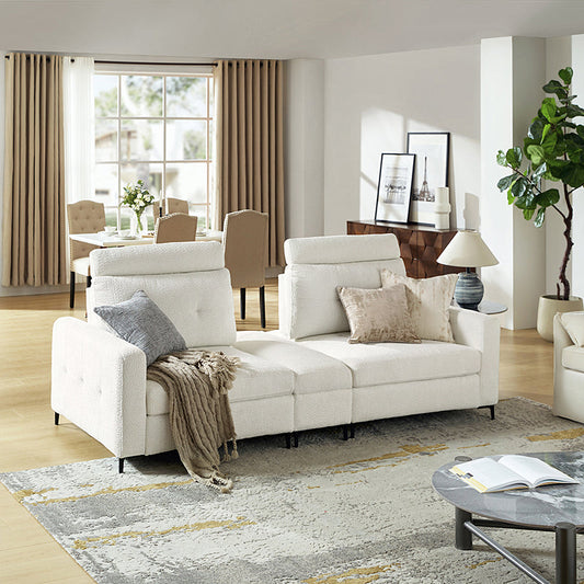 Constantin Modern Storage Button-Tufted Sectional Sofa