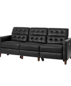 Viktor Mid-century Modern Oversized Power Sectional Sofa with Adjustable Headrests