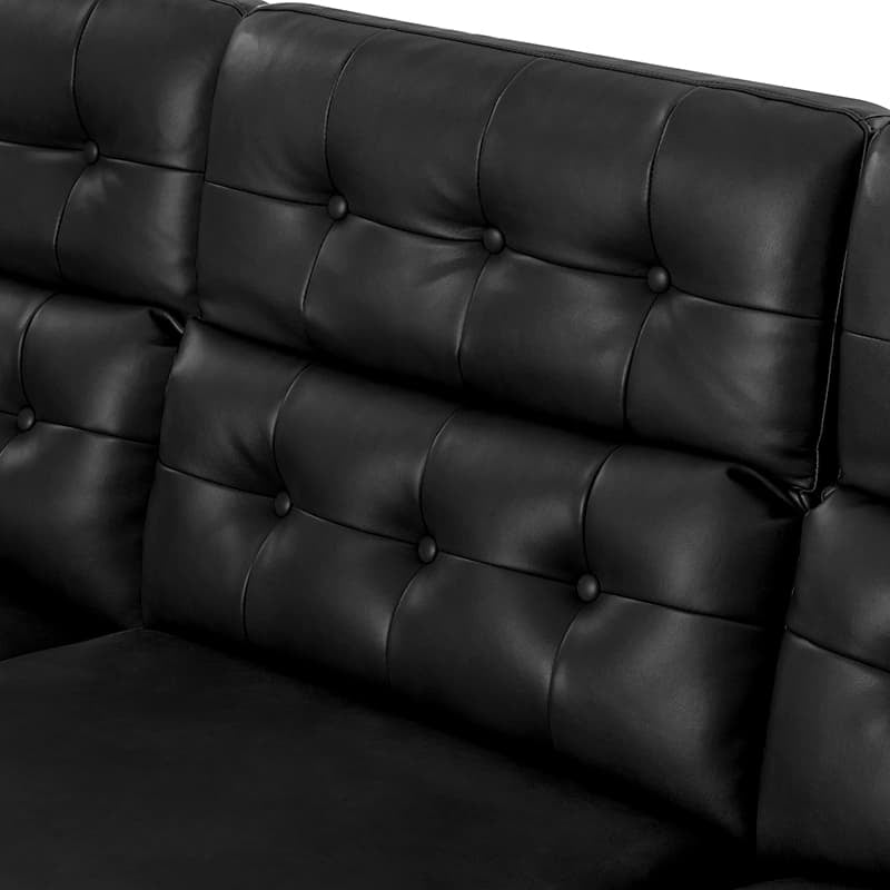 Viktor Mid-century Modern Oversized Power Sectional Sofa with Adjustable Headrests